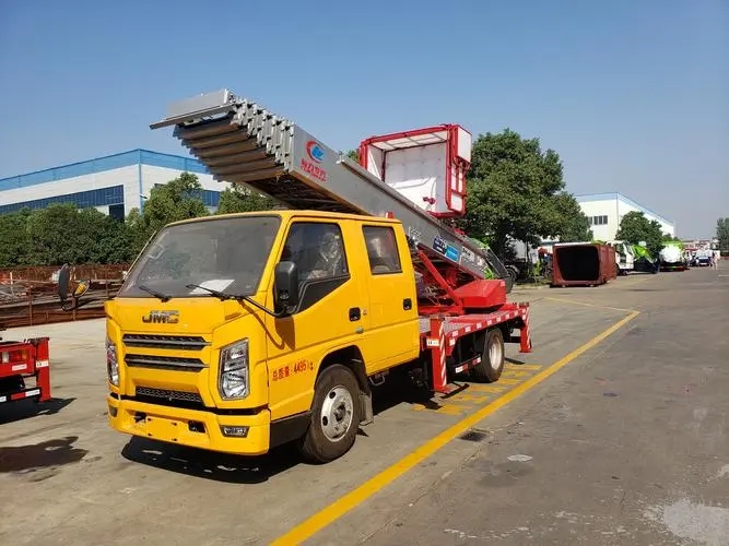 无锡新吴附近云梯车出租 砂石搬运